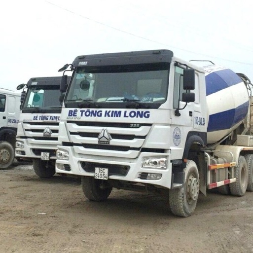 Xe chuyển trộn bê tông