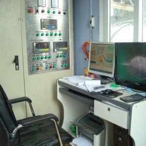 Phòng điều khiển vận hành trạm bê tông số 2